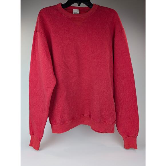 Surf Zone / Russell Athletic Red Sweatshirt 80s Vintage XL Large USA Made - Picture 2 of 5